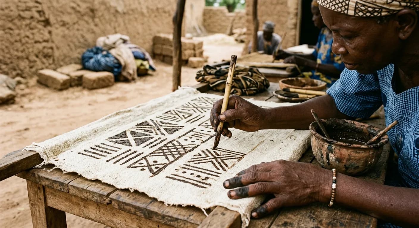 L'art du Bogolan senegalais